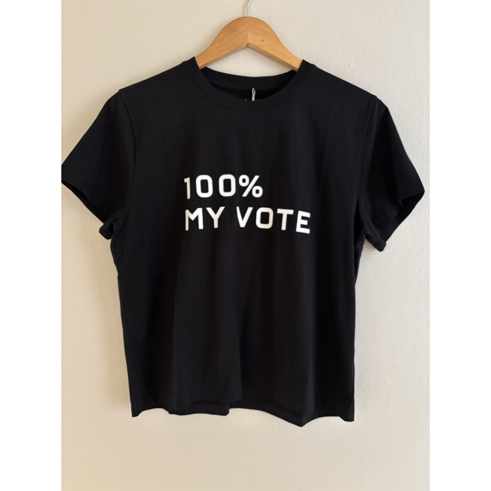 NWT Everlane The Voter Tee In Essential 100% Cotton‎ Size L Politics MSRP $35